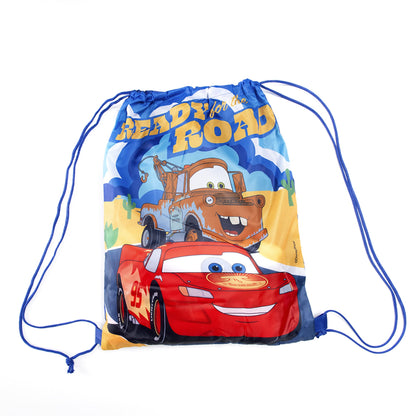 Toalla Playa con Bolso Cars Road