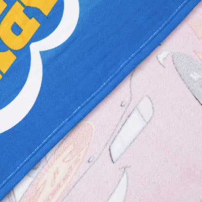 Toalla Playa con Bolso Cars Road