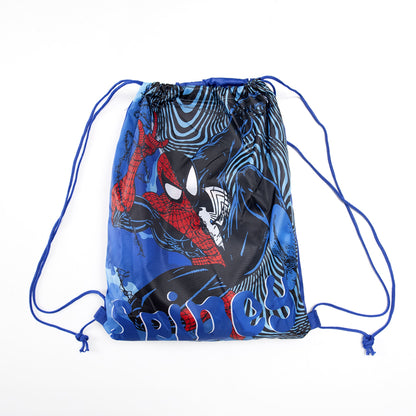 Toalla Playa con Bolso Spiderman Purple