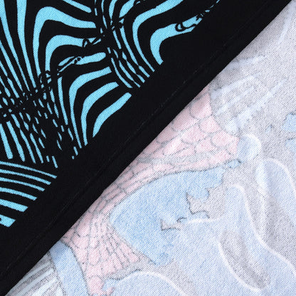 Toalla Playa con Bolso Spiderman Purple