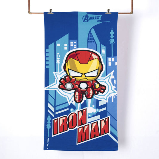 Toalla Playa con Bolso Avengers Iron