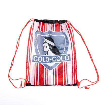 Toalla Playa con Bolso Colo-Colo Roja