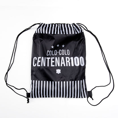 Toalla Playa con Bolso Colo-Colo Black Hite