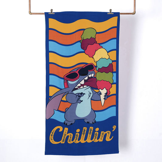 Set Toalla, Lentes de Sol y Bolso Stitch Helado