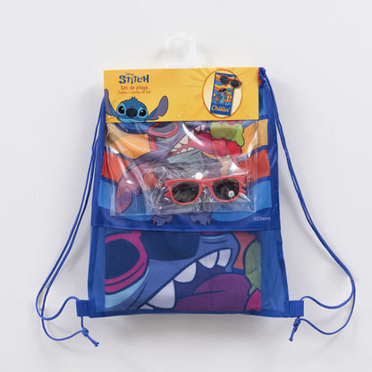 Set Toalla, Lentes de Sol y Bolso Stitch Helado