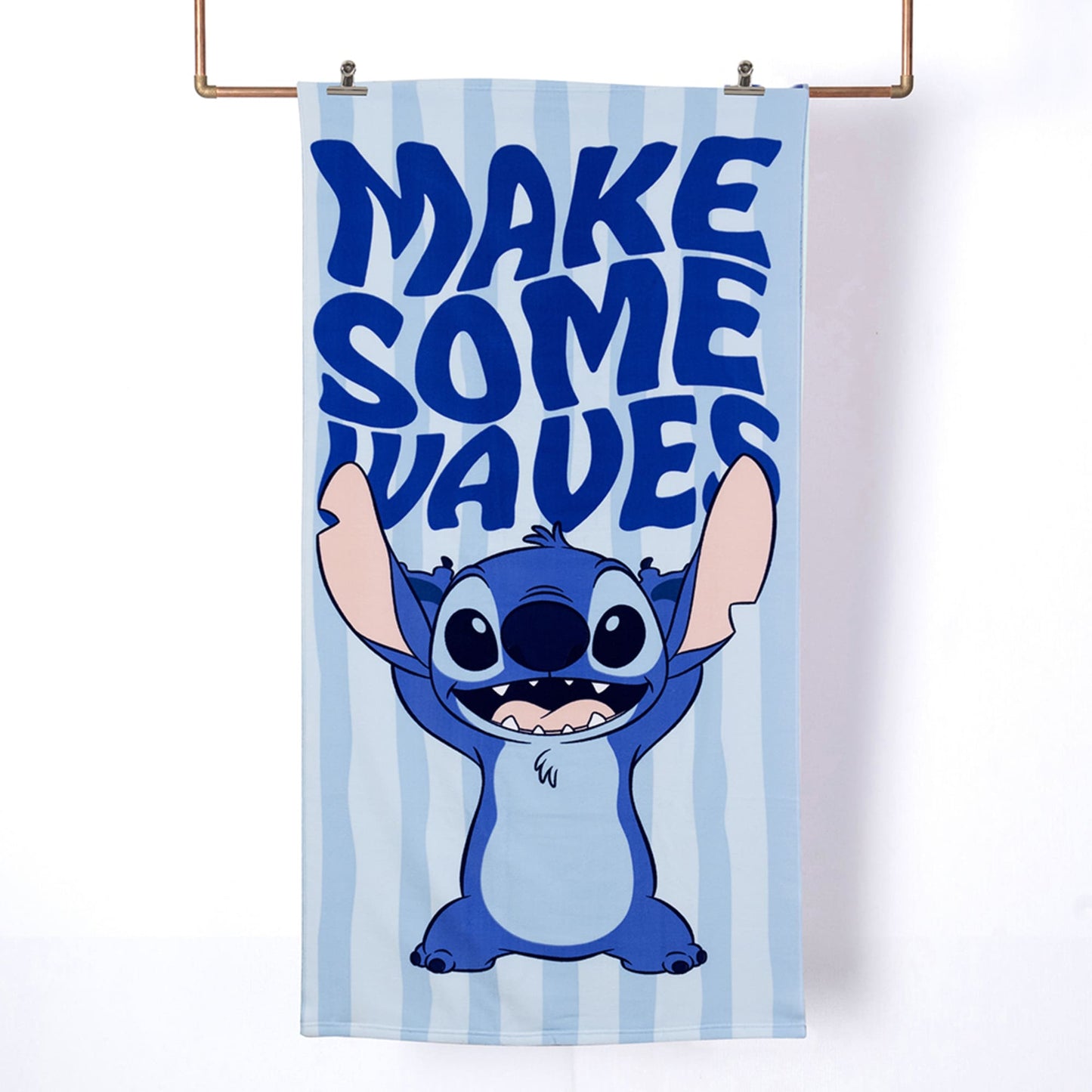 Set Toalla, Jockey y Bolso Stitch Olas