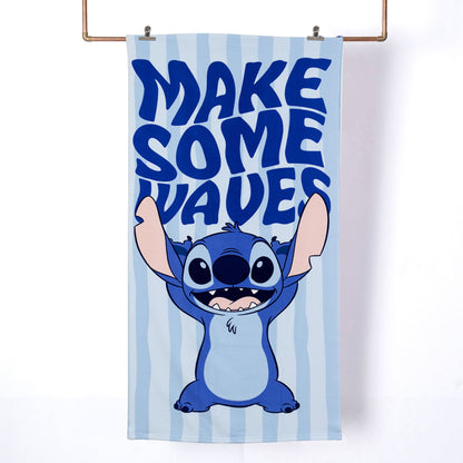 Set Toalla, Jockey y Bolso Stitch Olas