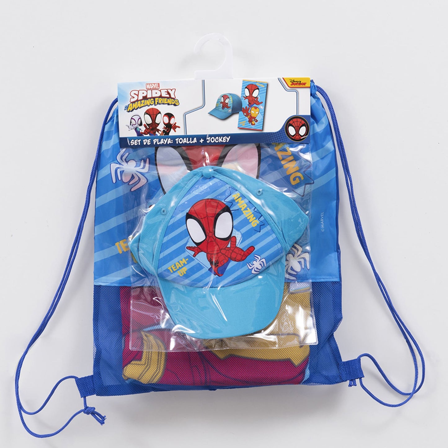 Set Toalla, Jockey y Bolso Spiderman Pod