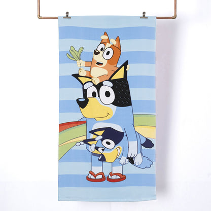 Set Toalla, Jockey y Bolso Bluey Familia