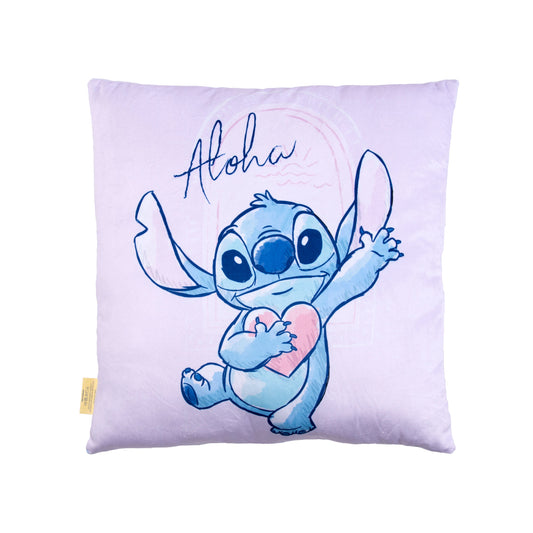 Cojín Velour Est. 40x40 cms Disney Stitch Aloha