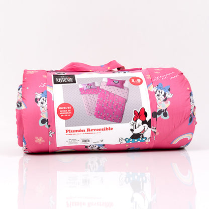Plumón 1.5 Plazas Minnie Chill Out