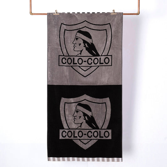 Toalla Playa Jacquard Algodón 80x160 cm Colo-Colo Albo