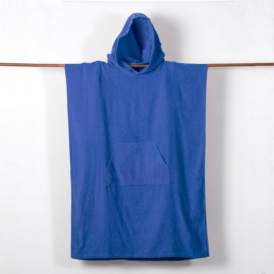 Poncho Playa 70x100 cm Azul