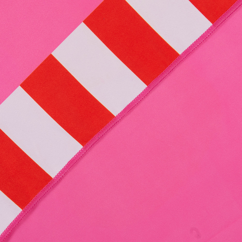 Toalla de Playa Deportiva XL con Bolso 170x180 cm Flor