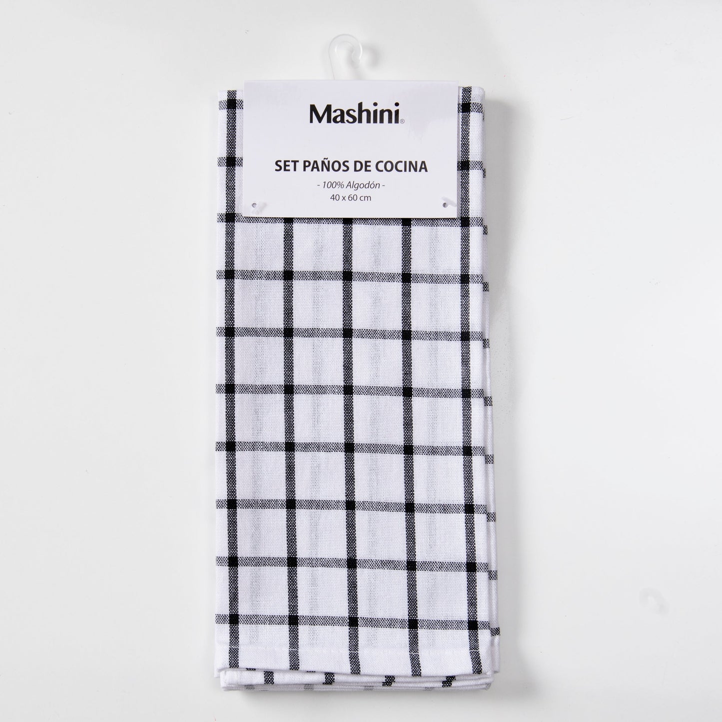 Set 2 Paños de Cocina Rectangular 40x60 cm Marengo