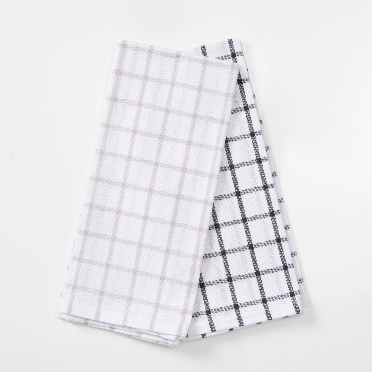 Set 2 Paños de Cocina Rectangular 40x60 cm Arena