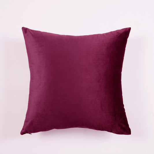 Cojín Velvet 45x45 cms Burdeo