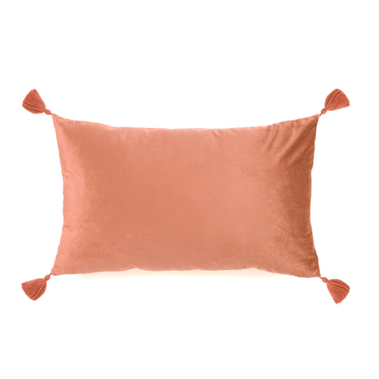 Cojín Velvet 30x50 cms Naranjo