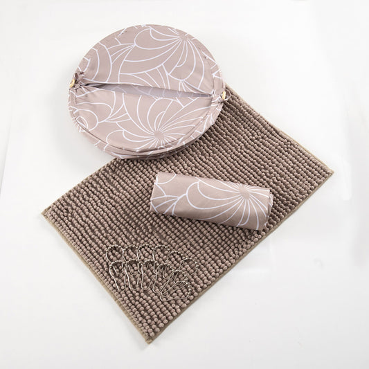 Set Cortina de Baño 4 Piezas Tulor