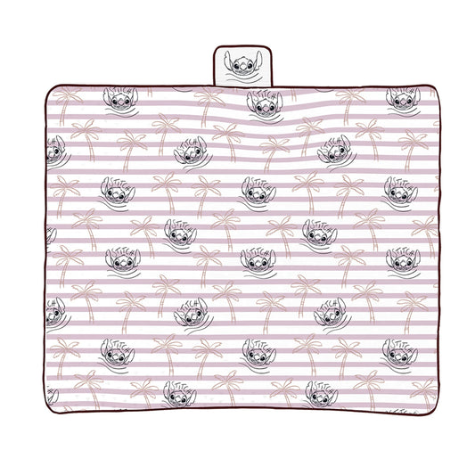 Manta Picnic 150x180 cm Stitch Palmeras
