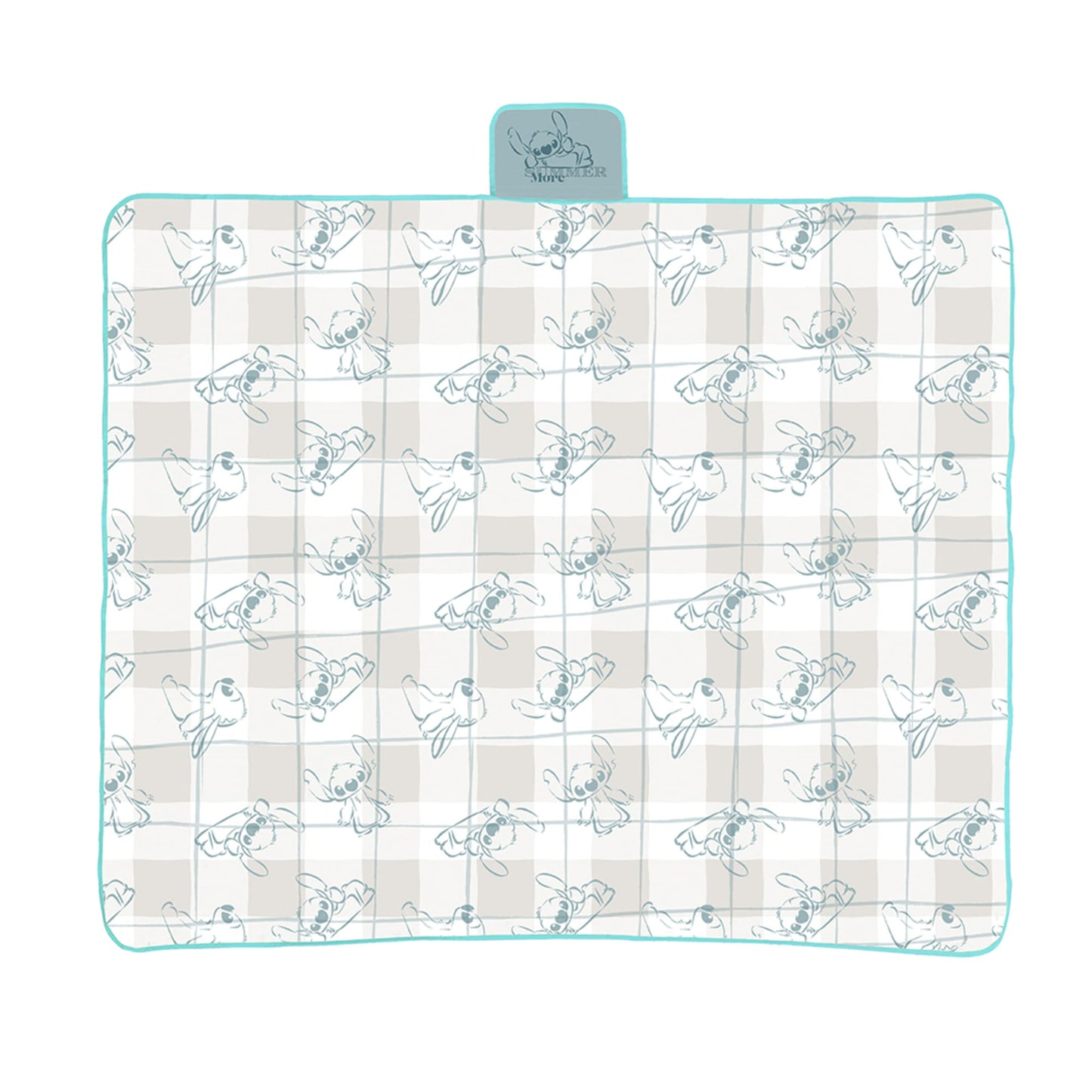 Manta Picnic 150x180 cm Stitch Piedra