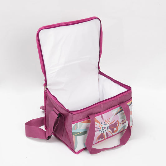 Cooler Picnic 34x22x25 cm Flores