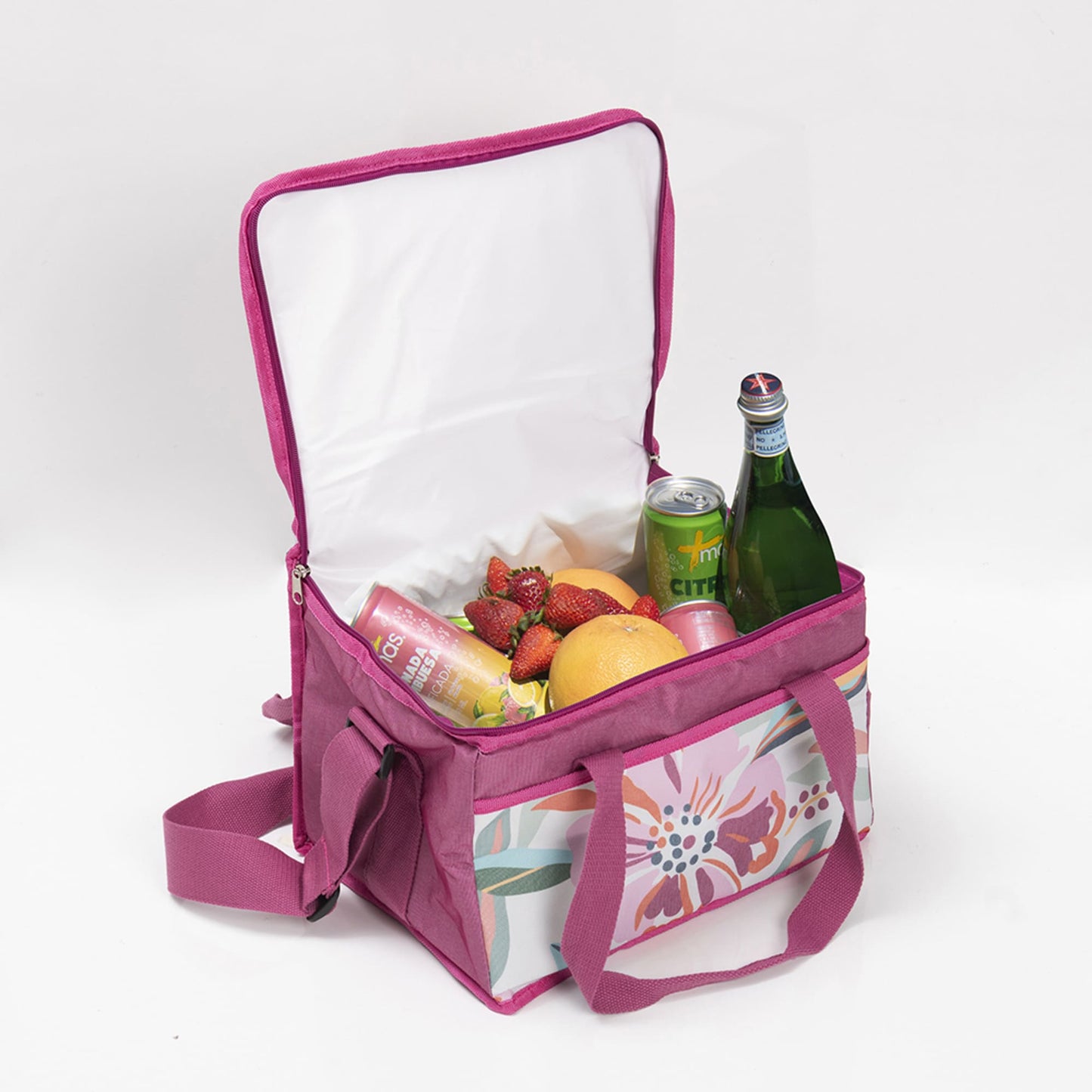 Cooler Picnic 34x22x25 cm Flores