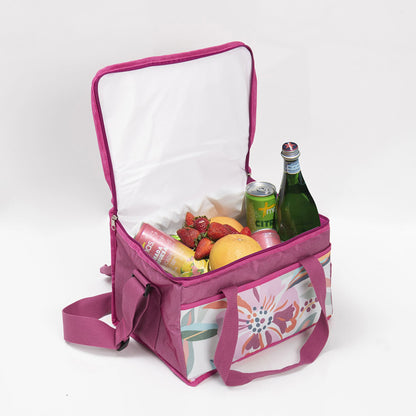 Cooler Picnic 34x22x25 cm Flores