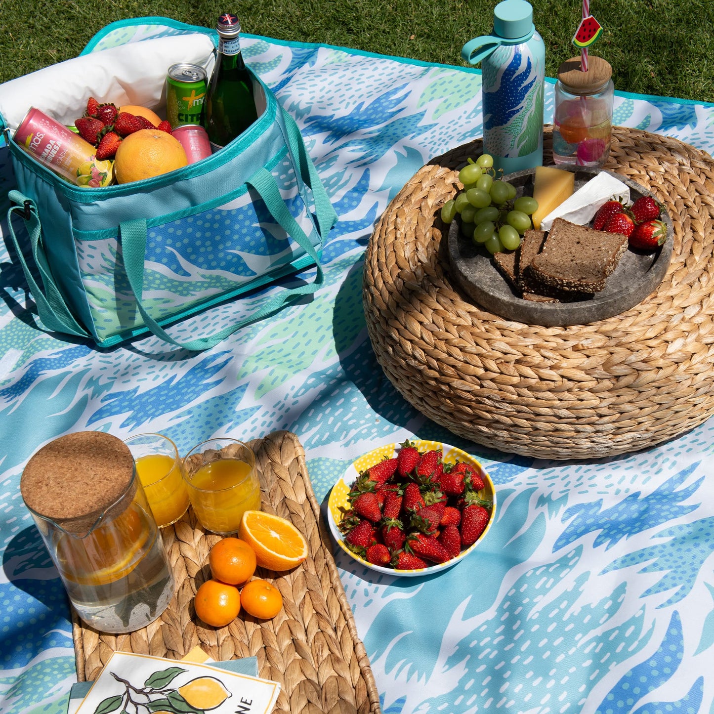 Manta Picnic 150x180 cm Manchas