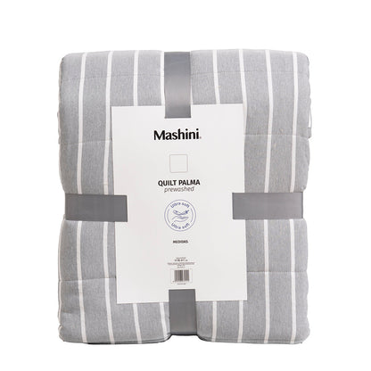 Quilt 2 Plazas Palma Cationic Gris