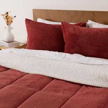 Plumón King Coral Sherpa Terra
