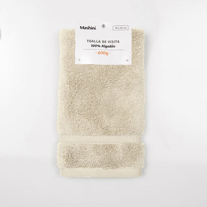 Toalla de Cara Soft Twist 600 g/m2 30x50 cm Arena