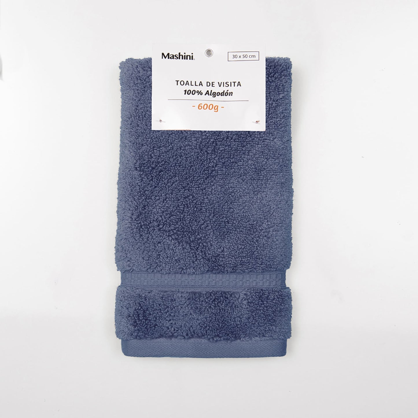 Toalla de Cara Soft Twist 600 g/m2 30x50 cm Azul