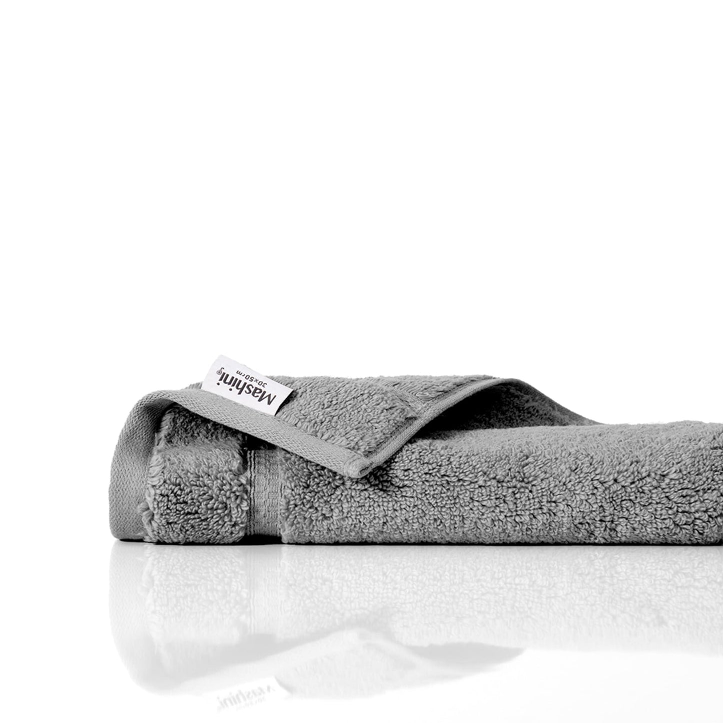 Toalla de Cara Soft Twist 600 g/m2 30x50 cm Gris