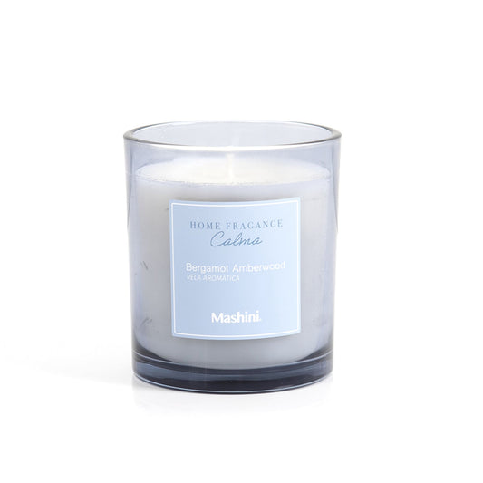 Vela Mediana Calma Bergamota y Amberwood 220g