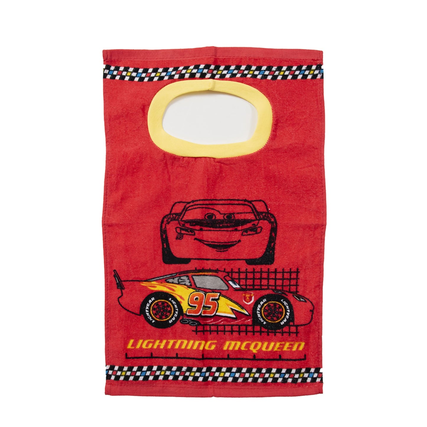 Set Toalla 30x50 cm, Cepillo Dental, Taza y Bolso Cars Race