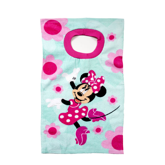 Set Toalla 30x50 cm, Cepillo Dental, Taza y Bolso Minnie Baile