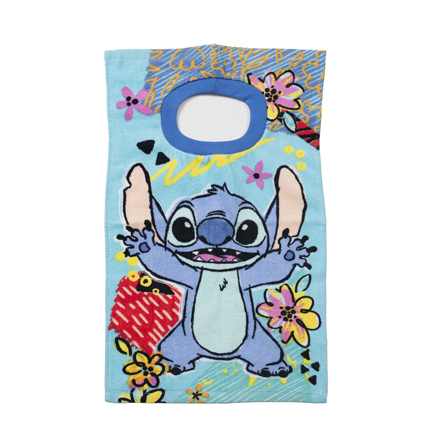 Set Toalla 30x50 cm, Cepillo Dental, Taza y Bolso Stitch Hawaii