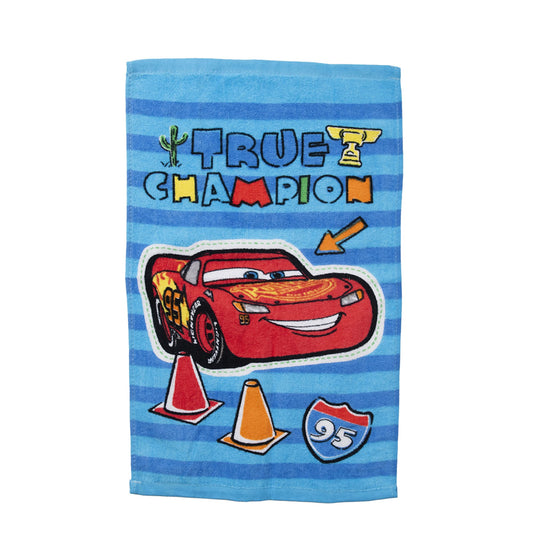 Set Toalla 30x50 cm, Estuche y Bolso Cars Champion