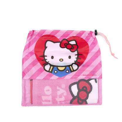 Set Toalla 30x50 cm, Estuche y Bolso Hello Kitty