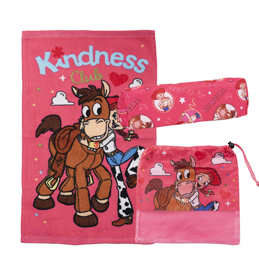 Set Toalla 30x50 cm, Estuche y Bolso Toy Story Club