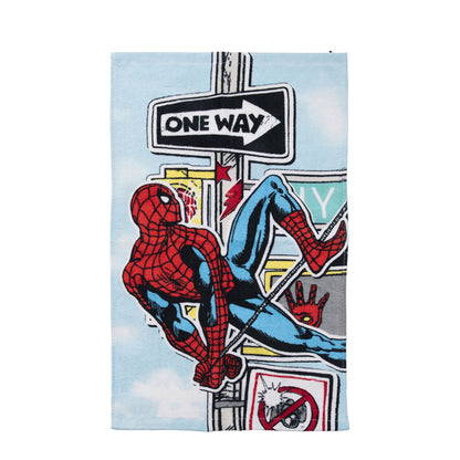 Set Toalla 30x50 cm, Jockey y Bolso Spiderman Way