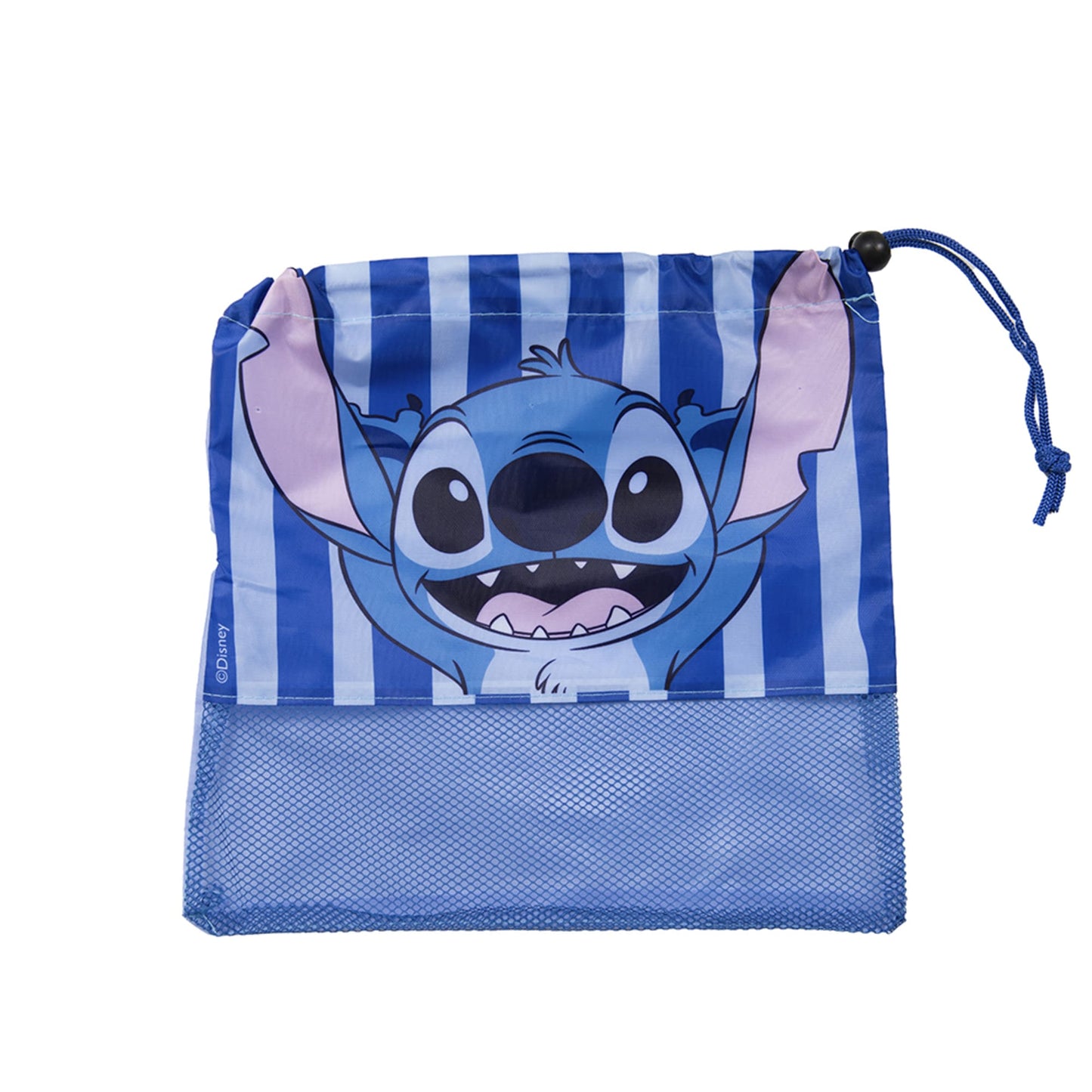 Set Toalla 30x50 cm, Jockey y Bolso Stitch Chill