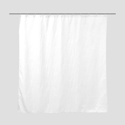 Set Cortina de Baño 4 Piezas Blanco