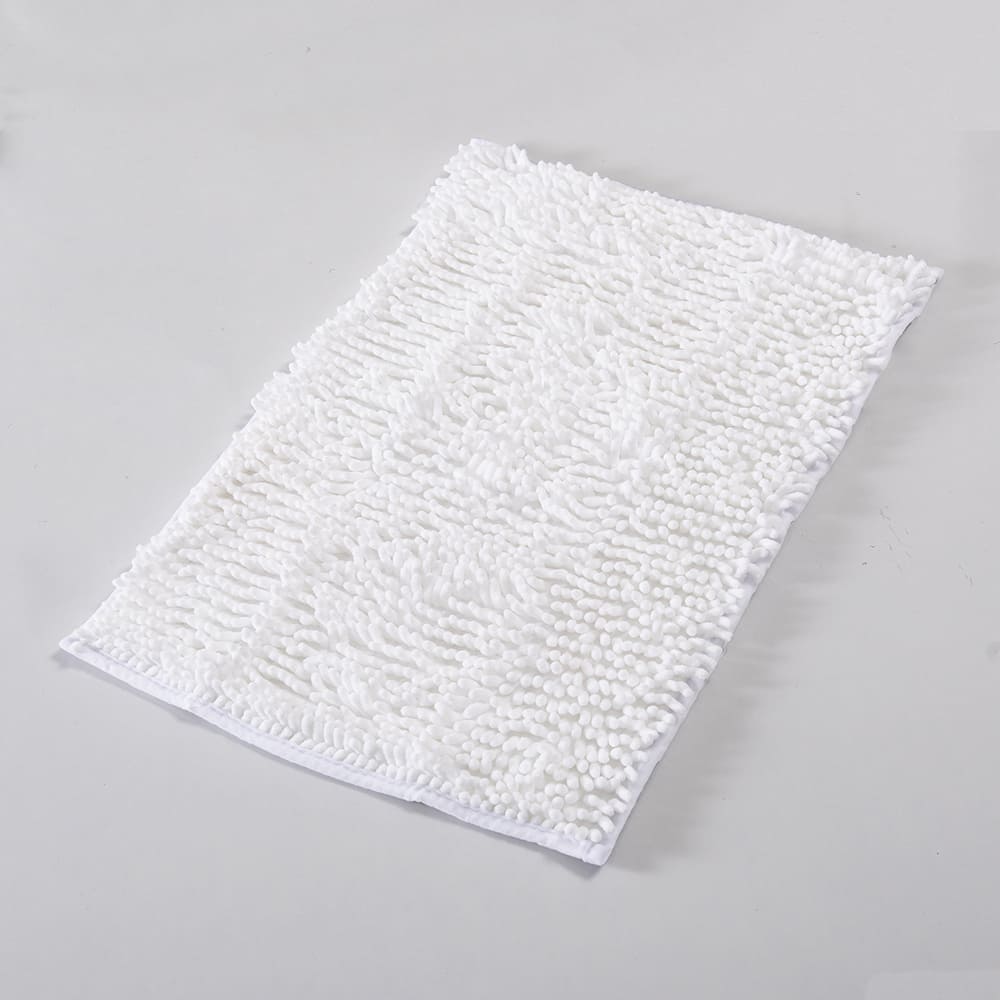 Set Cortina de Baño 4 Piezas Blanco