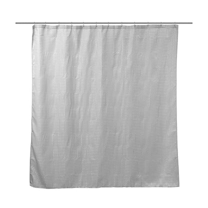 Set Cortina de Baño 4 Piezas Gris