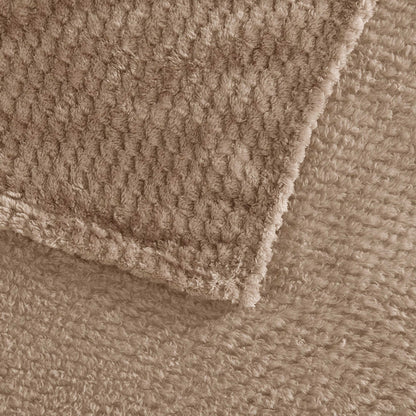 Manta Flannel Aura 127x152 cm Beige