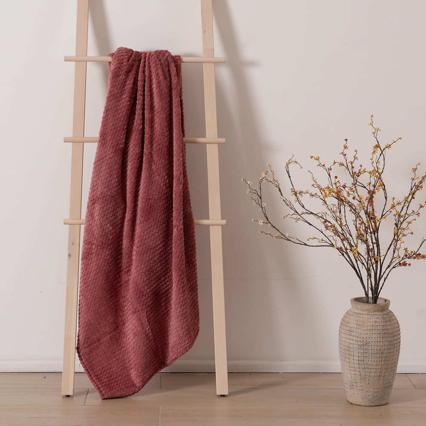 Manta Flannel Aura 127x152 cm Coral
