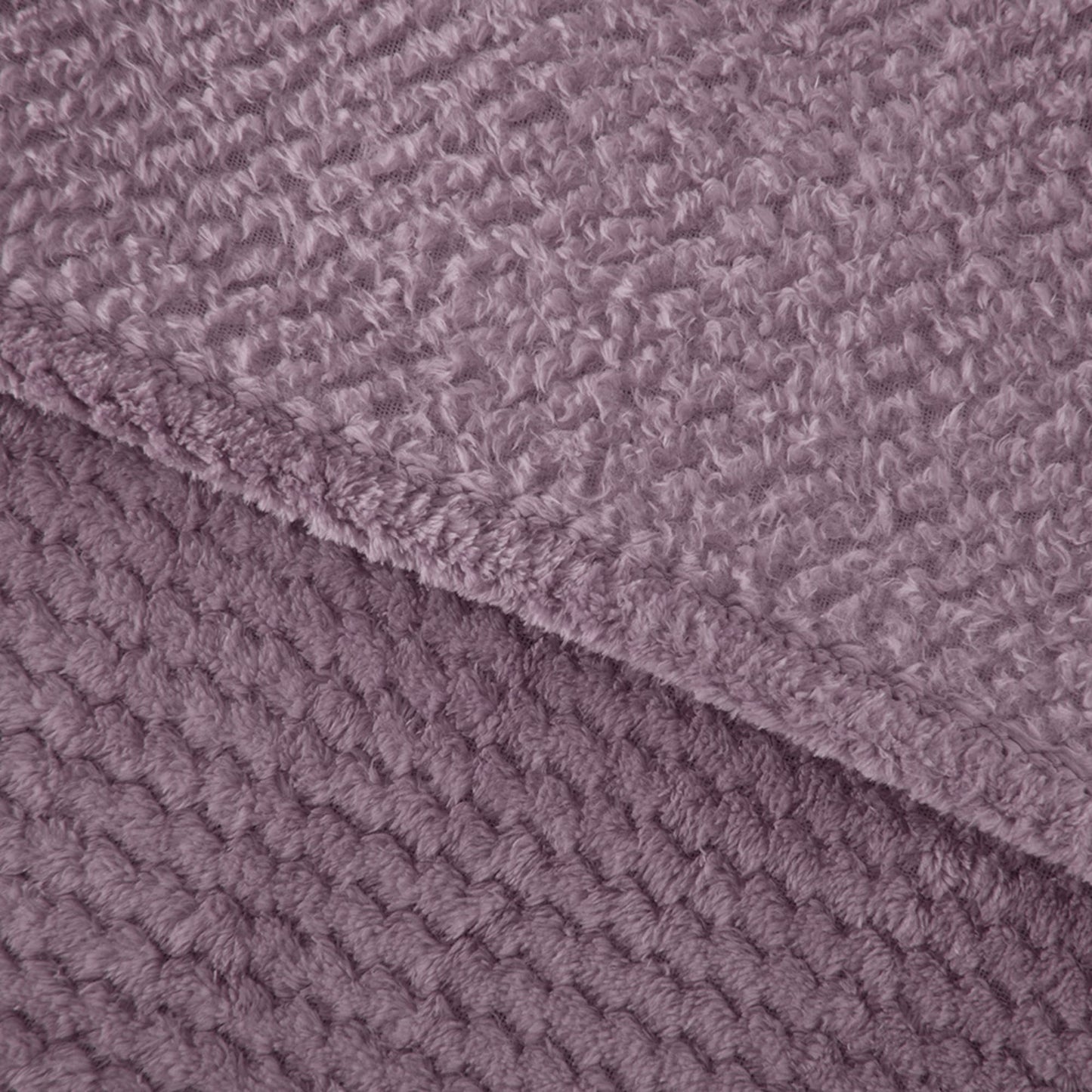 Frazada 1.5 Plazas Flannel Aura Lila