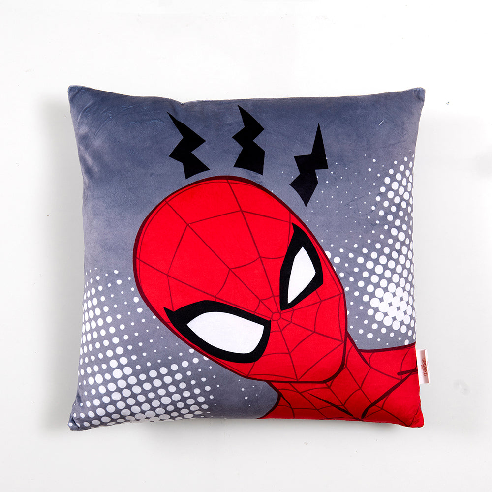 Cojín Velour Est. 40x40 cm Spiderman Web